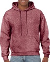 Heather Dark Maroon Red