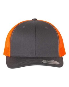 Charcoal Gray/Neon Orange