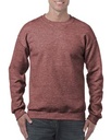 Heather Dark Maroon Red
