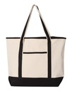 Natural Beige/Black Blank Front