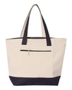 Natural Beige/Navy Blue