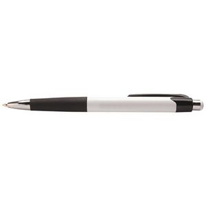 White with Blue Ink