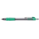 Dark Green with Blue Ink