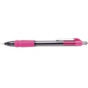 Pink with Blue Ink