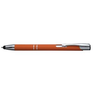 Orange with Blue Ink