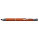 Orange with Blue Ink