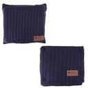 Navy Blue-White