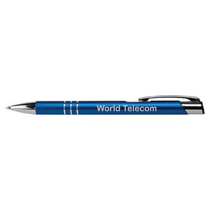 Blue with Black Ink