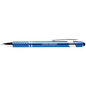 Blue with Black Ink