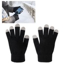Black with Grey fingertips