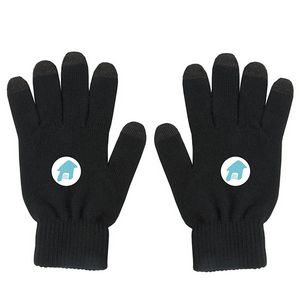 Black with Dark Charcoal fingertips