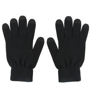 Black with Dark Charcoal fingertips