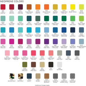 Various Neoprene Colors