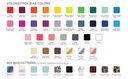 Various Color Chart