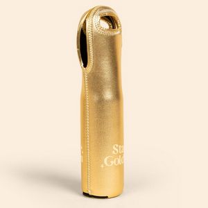 Metallic Gold Logo Side