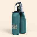 Teal Blue/Various Logo Side