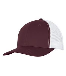 Maroon/White
