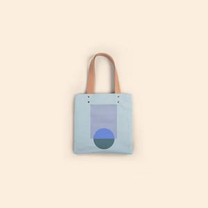 Easy Breezy Blue Blank Front View