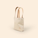 Natural Canvas Beige Logo Side
