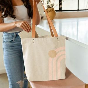 Natural Canvas Beige Blank Lifestyle