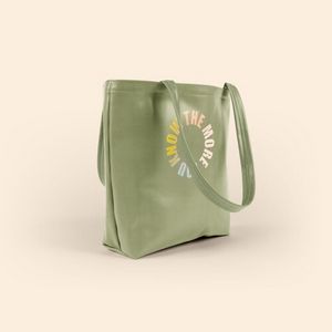 Olive Green Logo Side