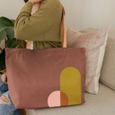 Rust Red/Tickled Pink/Golden Brown Blank Lifestyle