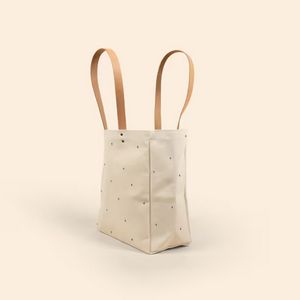 Natural Canvas Beige Blank Side