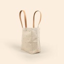Natural Canvas Beige Blank Side