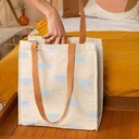 Natural Canvas Beige Blank Lifestyle