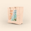 Peach Pink Logo Side