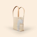 Natural Canvas Beige Logo Side