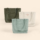 Frosted Mint, Cream, Olive