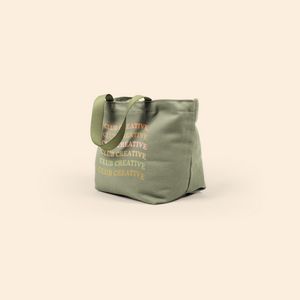 Olive Green Logo Side