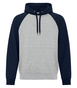 Athletic Heather/Dark Navy