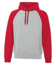 Athletic Heather/Red