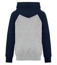 Athletic Heather/Dark Navy