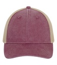 Maroon/Crème