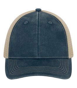 Navy/Crème