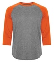Charcoal Heather/Deep Orange