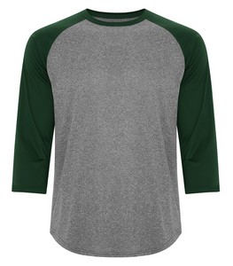 Charcoal Heather/Forest Green