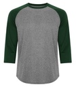 Charcoal Heather/Forest Green