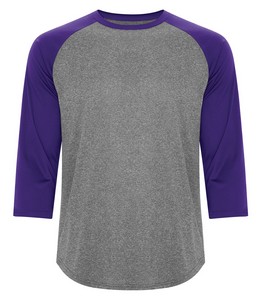 Charcoal Heather/Purple