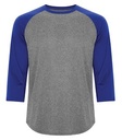 Charcoal Heather/True Royal