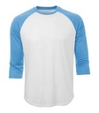 White/Carolina Blue