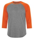 Charcoal Heather/Deep Orange