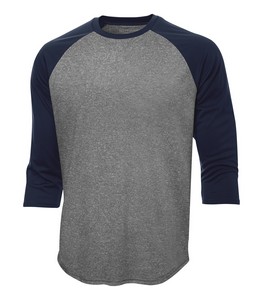 Charcoal Heather/True Navy