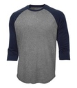 Charcoal Heather/True Navy