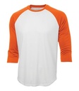 White/Deep Orange
