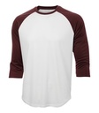 White/Maroon