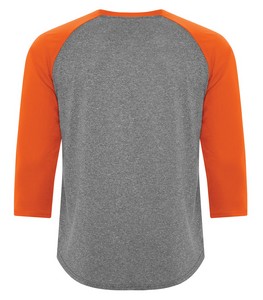 Charcoal Heather/Deep Orange